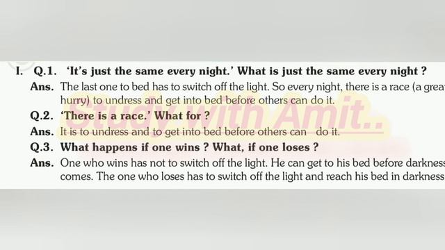 The Longest Journey class 08 English chapter 3.4 Questions answers || Class 08 English chapter 3.4 смотреть онлайн