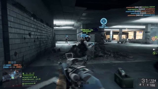 Battlefield 4 Operation Metro EA Should fix These Crazy Server Lagg PS5 Gameplay смотреть онлайн