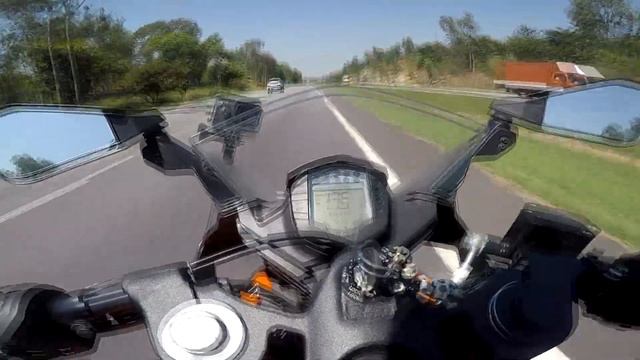 (176 Km/Hr) NEAR DEATH captured on GOPRO | RC 390 Top Speed test GONE WRONG| смотреть онлайн