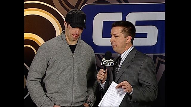 As Mike Nabors Interview Roman Harper, Drew Brees Unexpectedly Drops In смотреть онлайн
