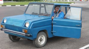 Мотоколяска смз сзд . Дальняк Крым - Москва