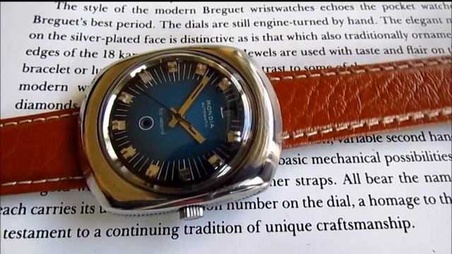 Mondia top second vinatge wristwatch automatic смотреть онлайн