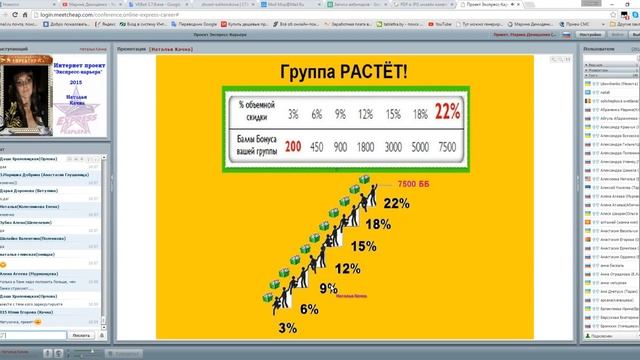 "Откуда деньги в проекте Экспресс-Карьера!" Наталья Качна смотреть онлайн