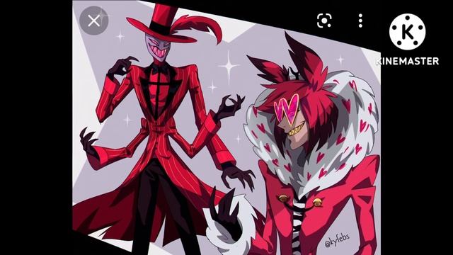 Valentino X Alastor ( Hazbin Hotel )