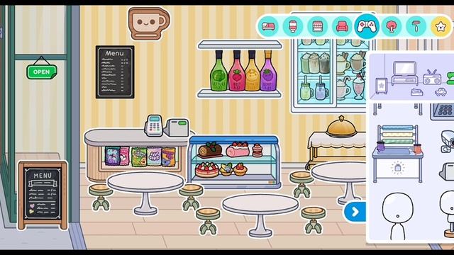 Обустраиваю МАГАЗИНЫ☕🍪//Toca life world// Тока бока смотреть онлайн
