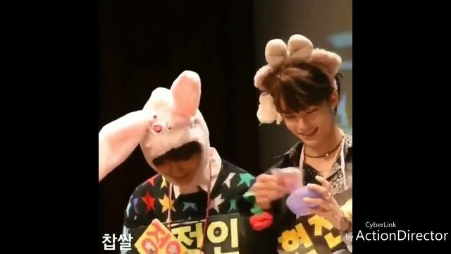 Stray Kids - hyunjin e jeongin cute moments #10 hyunIn смотреть онлайн