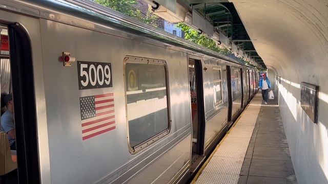 BMT Brighton Line: B Express and Q Local Train Action @ Cortelyou Road (R46, R68/A, R160A-2/B) смотреть онлайн