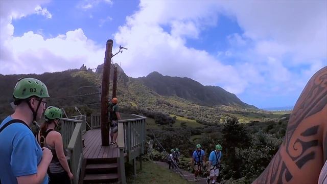 Rylo 360 test run at Kualoa Ranch zip line 2018 смотреть онлайн