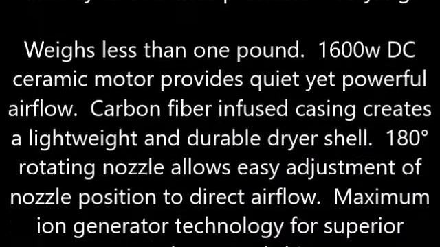 CHI Lite Carbon Dryer, Grey 1 ea смотреть онлайн