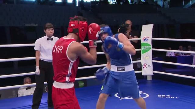 №1 Stalchenko (Стальченко Виталий) V. (UKR) VS. Suleman M. (JOR) AIBA World Championships 2018 смотреть онлайн