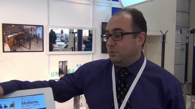 Отзыв о сервисе EXPODAT компании МЕБЕЛИК на выставке "Мебель 2016" смотреть онлайн