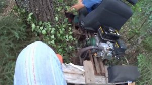 Муравей стал ещё лучше!? Мотороллер муравей с двигателем от мотоблока / Заехали в гущу леса!