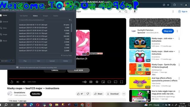 (RQ) Klasky Csupo Preview 2 V17 Effects BANDICAM смотреть онлайн
