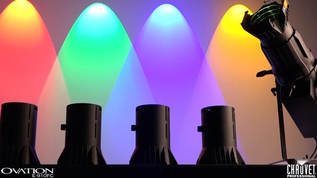 Chauvet Pro Ovation E-910FC Full Color LED ERS-style Fixture смотреть онлайн