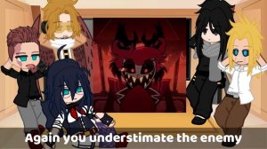 Mha/Bnha : Pro-Heroes react to Alastor || Hazbin Hotel || Gacha Reacts ❤