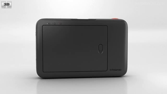 Polaroid Snap Instant Digital Camera Black 3D model by 3DModels.org смотреть онлайн