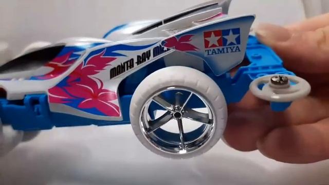 TAMIYA MANTA RAY Mk.II WHITE SPECIAL マンタレイMk.II ホワイトスペシャル 組み立てよう完成紹介【mini4wd】【ミニ四駆】 смотреть онлайн