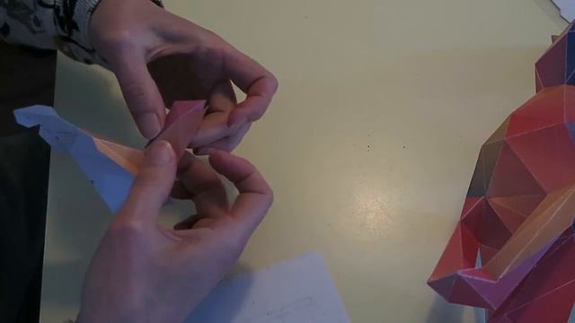 bunny low poly papercraft смотреть онлайн