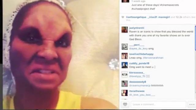Raven Symone - Instagram Video 7.29.13 смотреть онлайн