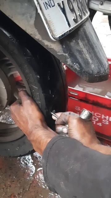 tubeless tyre puncture repair смотреть онлайн