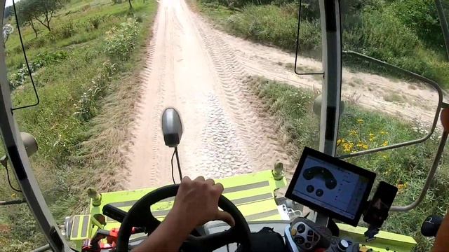 Claas Tucano 580💪 vlog jako kombajnista😃 смотреть онлайн