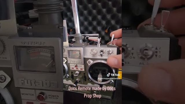 Futaba FP-T8SGA-P Doc brown remote with Stanley S-5000B redout for the Time machine. 2021 custom. смотреть онлайн