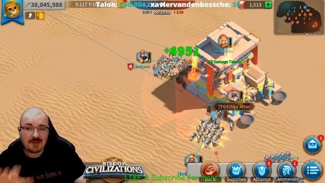 BEST Ark of Osiris Battle - [SoS]1004 vs [TGS]1016 - Legend Rhony Commenting - Rise of Kingdoms смотреть онлайн