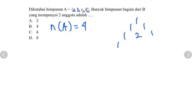Segitiga Pascal - Mencari Banyak Anggota Himpunan Bagian смотреть онлайн