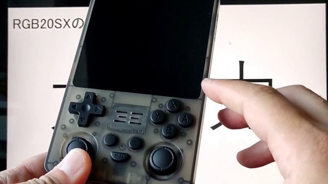 Banggoodさんでも取り扱い開始Powkiddy RGB20SX が破格中。安価で正方形で大迫力でよく動く。かわいい子 #banggood #powkiddy #rgb20sx #rgcube