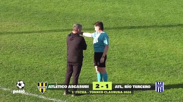 CLAUSURA 2024 - 1ª FECHA - ATL. ASCASUBI 2 - ATL. RÍO TERCERO 1 - EL COMPACTO смотреть онлайн