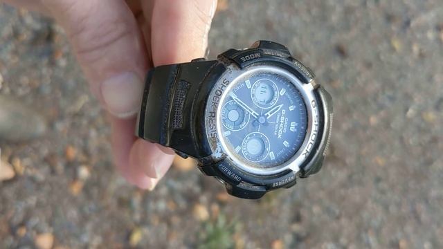 G Shock 4765 atomic clock reset fall back. Hands start to move at 1:25 смотреть онлайн