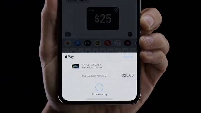 Send and receive money through iMessage with Apple Pay on iPhone — Apple смотреть онлайн