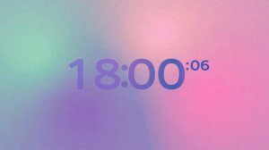 Заставка - Часы в стиле канала "Домашний"