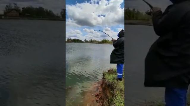рыбалка 4 кг карпа поймали 4 kq karp смотреть онлайн
