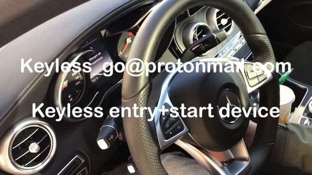 Keyless go hack Mb w205 hacking Keyless go смотреть онлайн