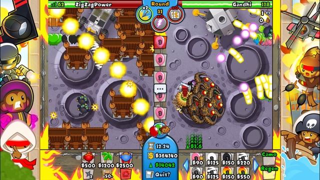 So I used this *SECRET* super monkey strategy in Bloons TD Battles... смотреть онлайн