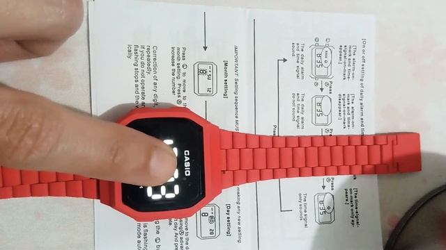 Casio Touch Watch Tutorial смотреть онлайн