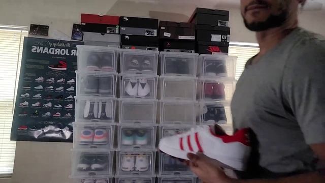 Adidas Superstar Cloud white/ Vivid Red #adidas #adidasoriginal смотреть онлайн