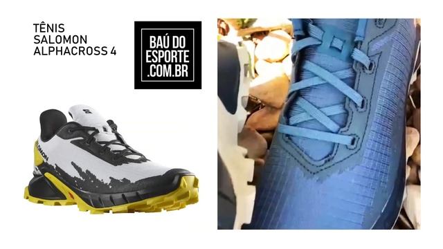 Tênis Salomon Aplhacross 4 no Baú do Esporte смотреть онлайн