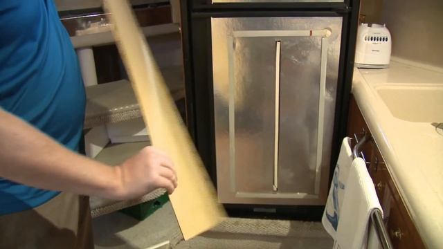 Inexpensive Fridge Upgrade to Stainless Panels | My Boat DIY смотреть онлайн