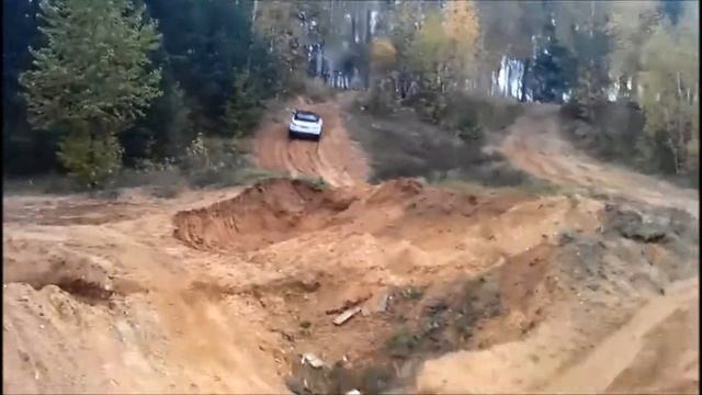 RR Evoque Щелковский карьер 30 09 2012 смотреть онлайн