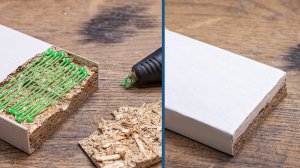 Как починить  сломанную мебель, используя новые технологии.  Полезные советы. Стройхак.