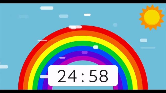 Rainbow Timer 50 Minute 🌈 смотреть онлайн