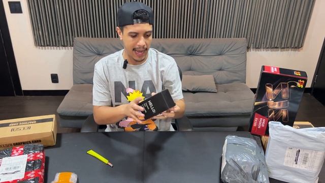 Abrindo produtos do Aliexpress l Unboxing peças de PC GAMER смотреть онлайн