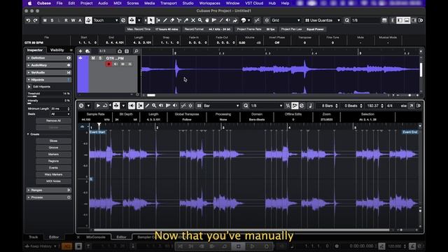HOW TO QUANTIZE AUDIO | Quick Tip Cubase 13 смотреть онлайн