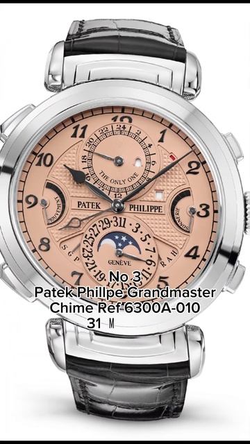 Top 5 Most Expensive Watches 🌍 #patekphilippe #audemarspiguet смотреть онлайн