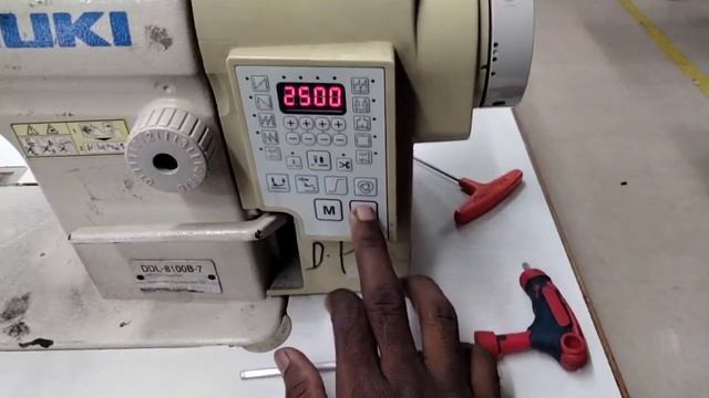Juki DDL-8100b-7 Machine How to Reset Speed Lock , unlock 🔓!! All Programs смотреть онлайн