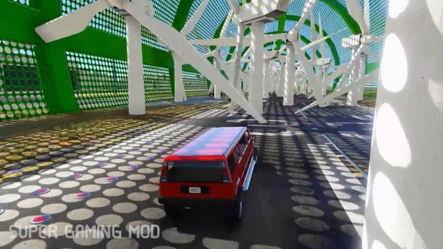 GTA 5 airport 10000% impossible wind fan challenge test with many vehicles | hombre araña смотреть онлайн