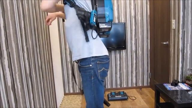 マキタ充電式背負いクリーナー【大工道具の柴商】 смотреть онлайн