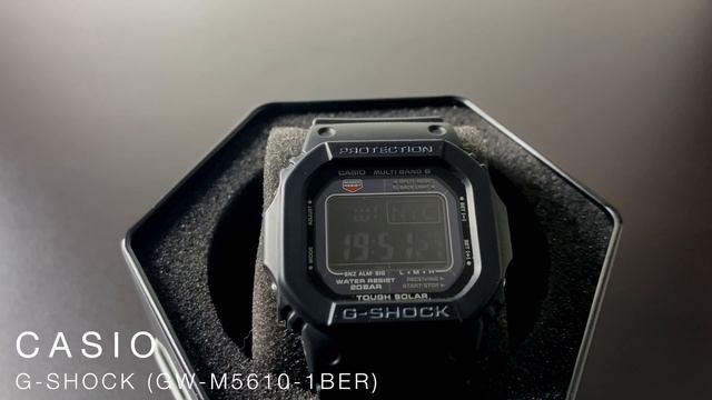 Casio G-Shock GW-M5610-1BER (BEST G-Shock Watch) смотреть онлайн